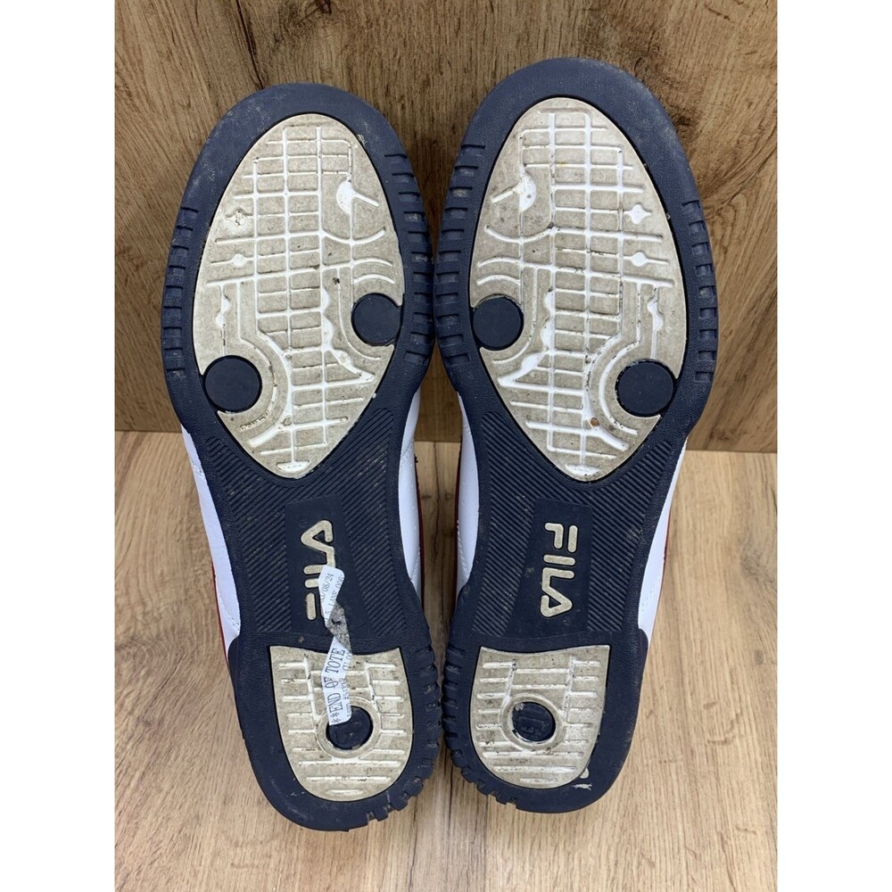 FILA F-13 White High Top  1VF059LX-150 Classic Basketball/Lifestyle Mens SIze 10 - Picture 5 of 13